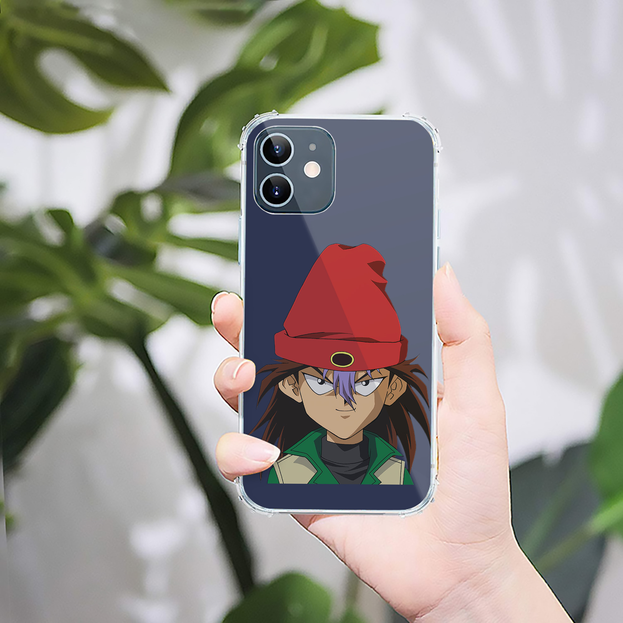 （画像用） 遊☆戯☆王 Yu-Gi-Oh! 【iPhone 12シリーズ対応】透明スマホケース（クリアソフトケース）